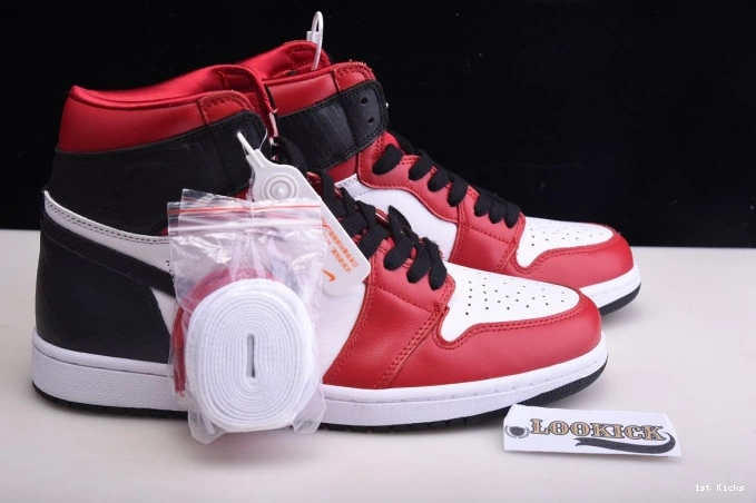 1st Kicks Air Jordan High WMNS OG Snake 1 Satin CD0461-601 0804